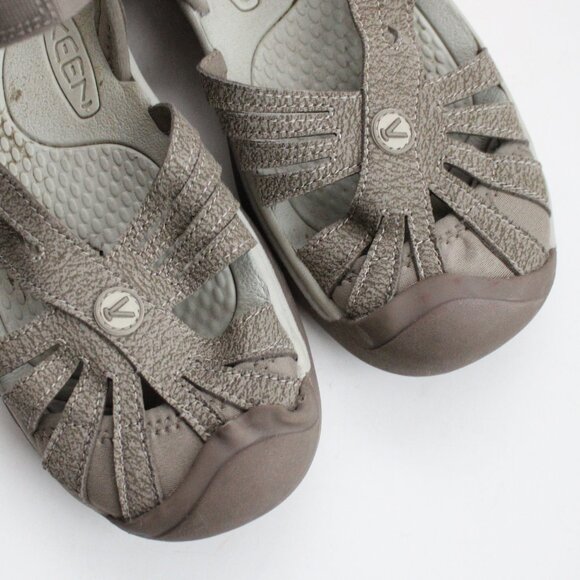 Keen Women's Brindle/Shitake Tan Rose Toe Bumper Adventure Sandals Size 7 - Picture 6 of 12